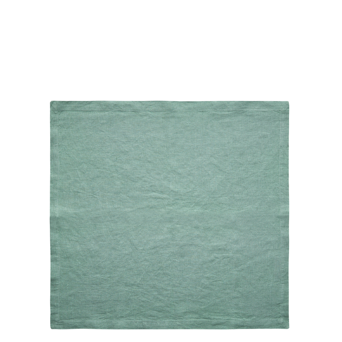 Sea green linen napkins 50 x 50 cm 2 pcs - Gaya Ambiente