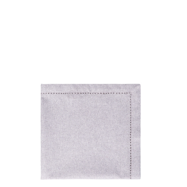 Light grey cotton napkins 45 x 45 cm 2 pcs – Basic Ambiente