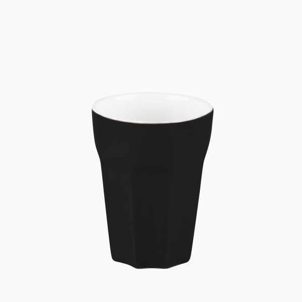 Calice in porcellana medio nero 280 ml - RGB