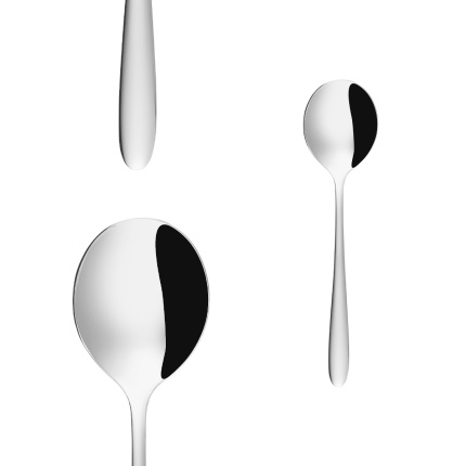 Suppen- Spaghettilöffel Set 4-tlg. - Basic Alpha