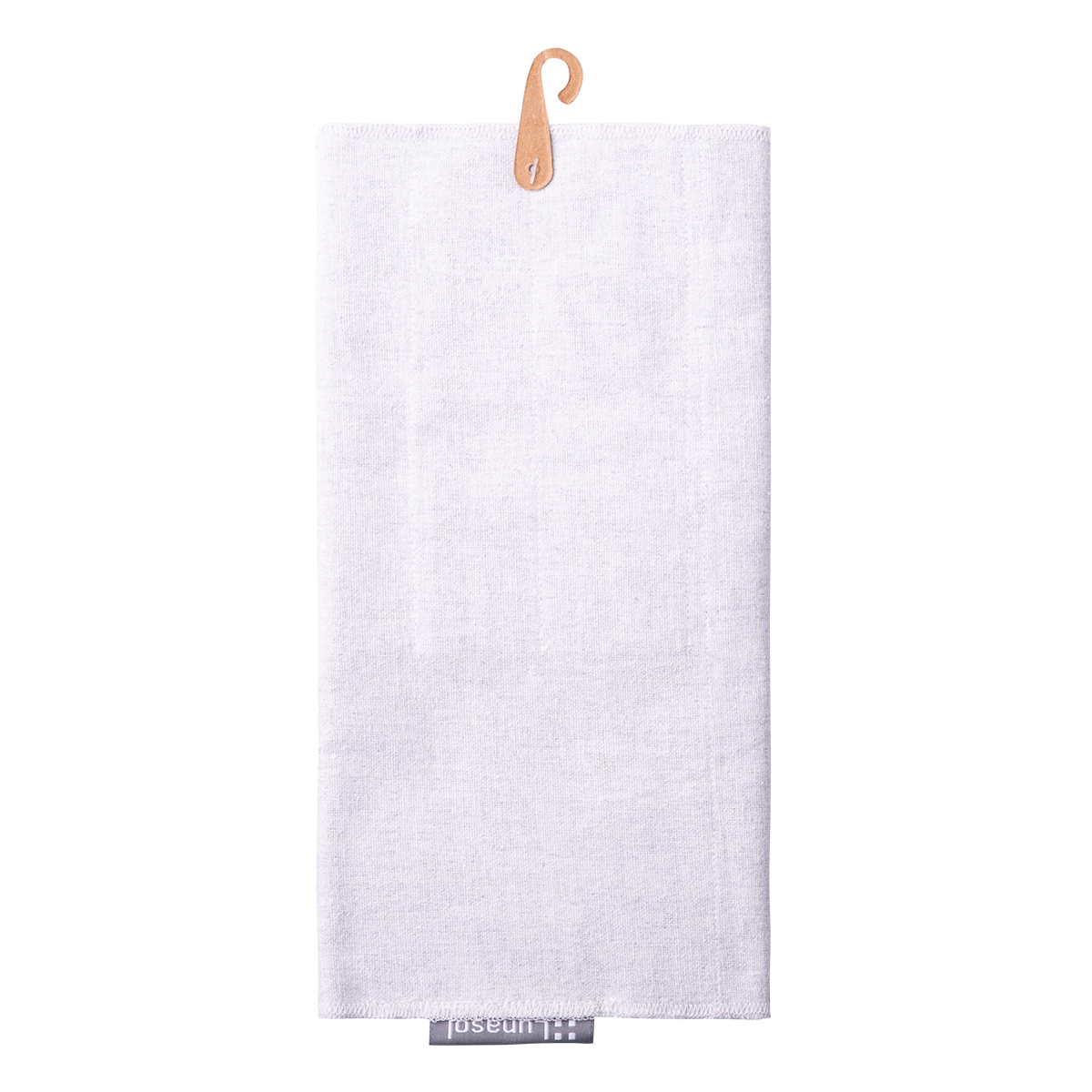 Gray cotton case for storing cutlery 52 x 26 cm - Basic Ambiente