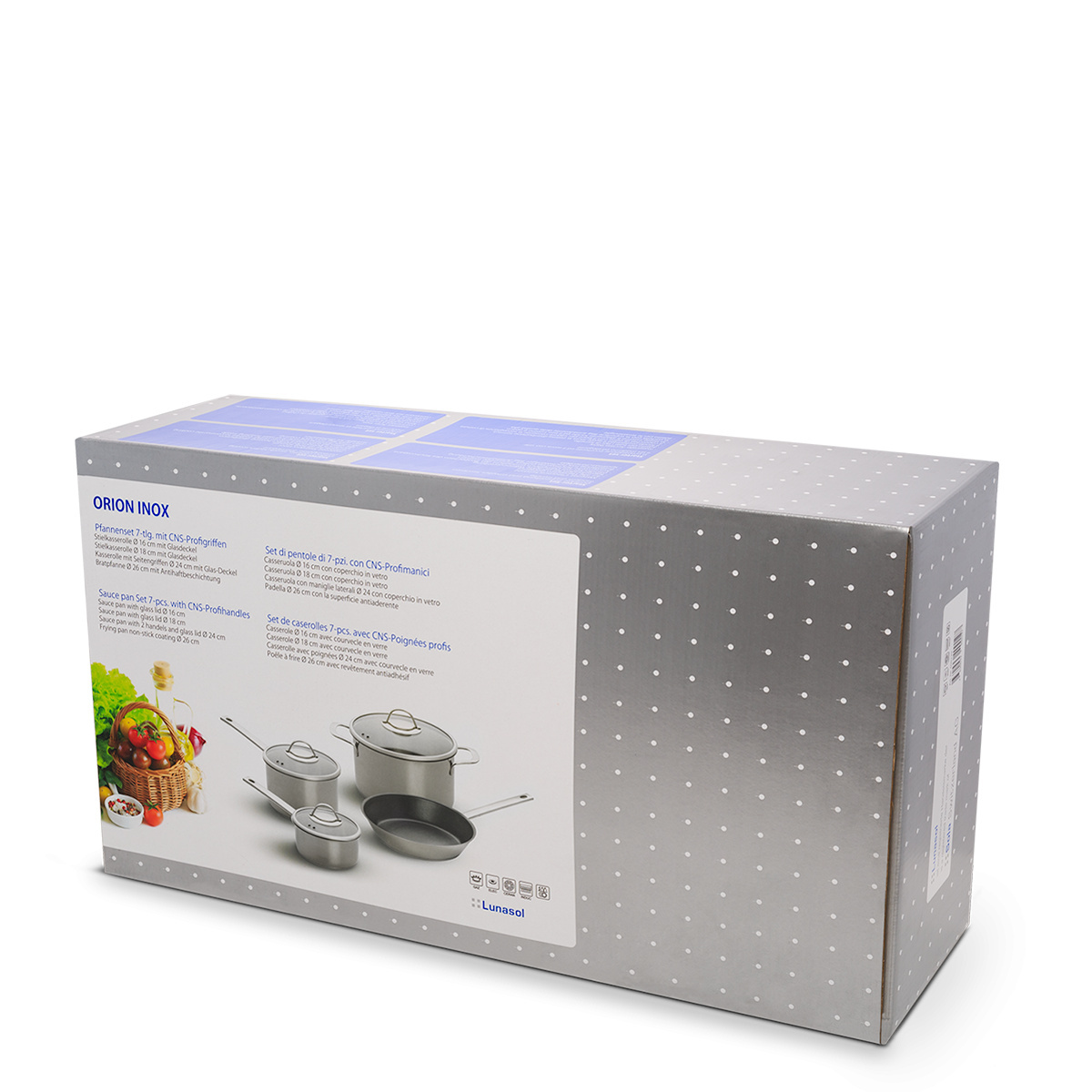 Orion starter pot set 7 pcs Master Chef Lunasol