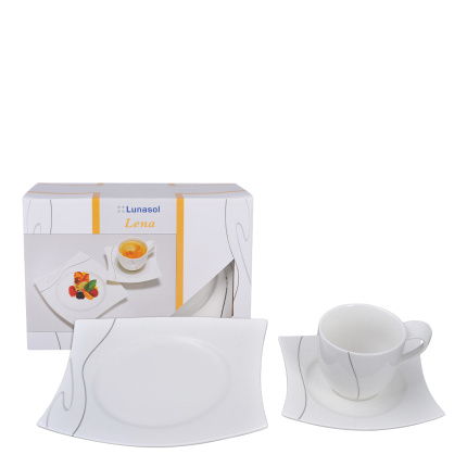 Ensemble de porcelaine 18 pièces - Lena