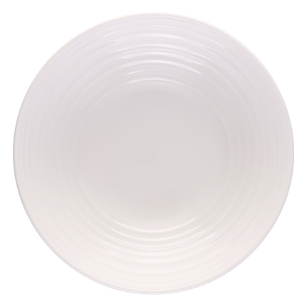 Gaya RGB Spiral Deep Plate White 23.5 cm
