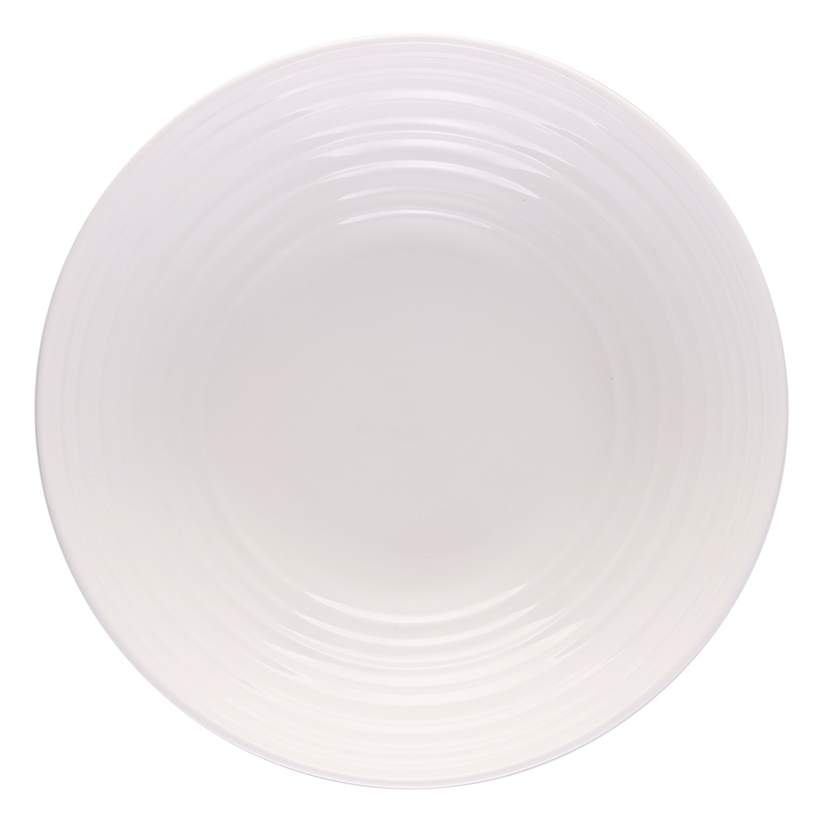 Gaya RGB Spiral Deep Plate White 23.5 cm
