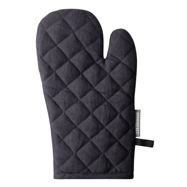 Anthrazitfarbener Küchenhandschuh 19 x 32 cm - Gaya Ambiente