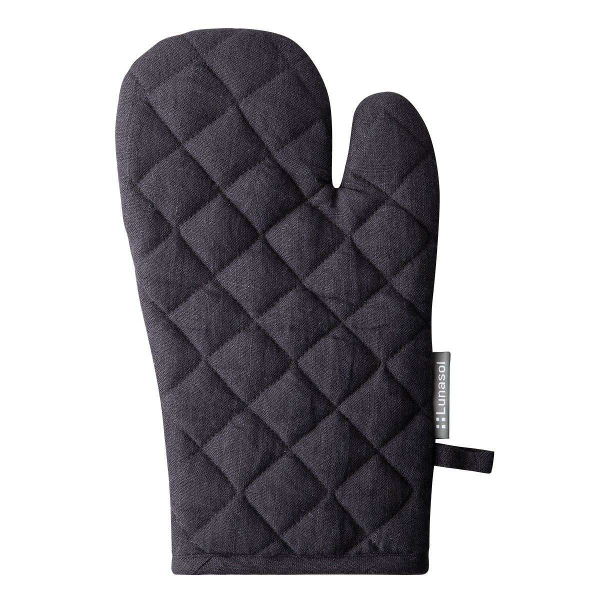 Anthracite kitchen glove 19 x 32 cm - Gaya Ambiente