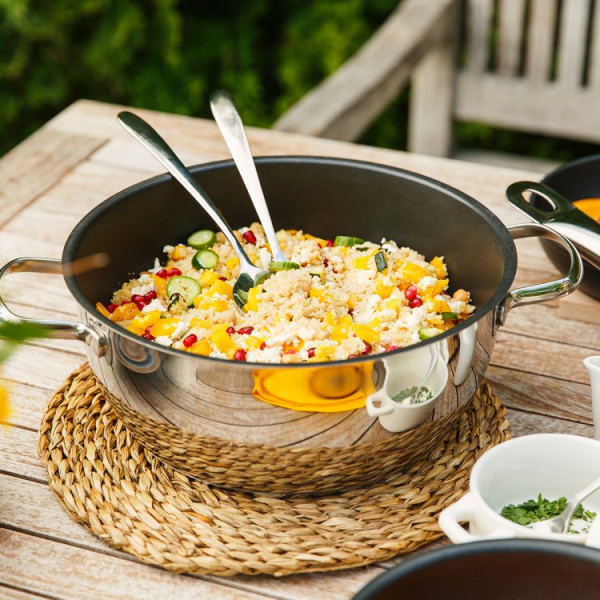 Wok avec couvercle 4.5 l – Orion