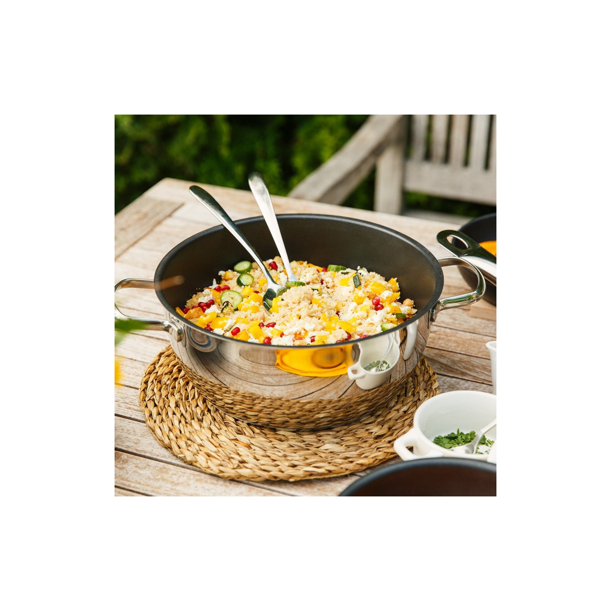 Wok con coperchio 4,5 l - Orion