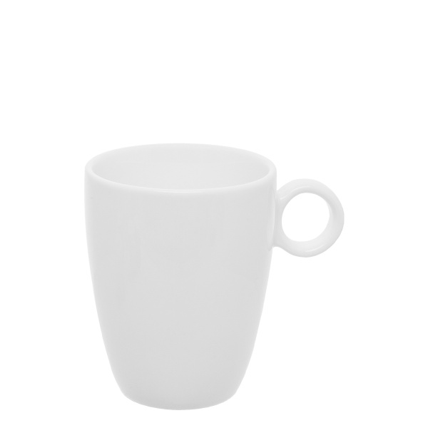 High coffee cup white 190 ml - RGB