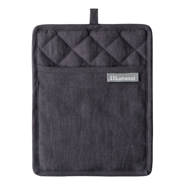 Guanto da forno antracite 19 x 24 cm - Gaya Ambiente