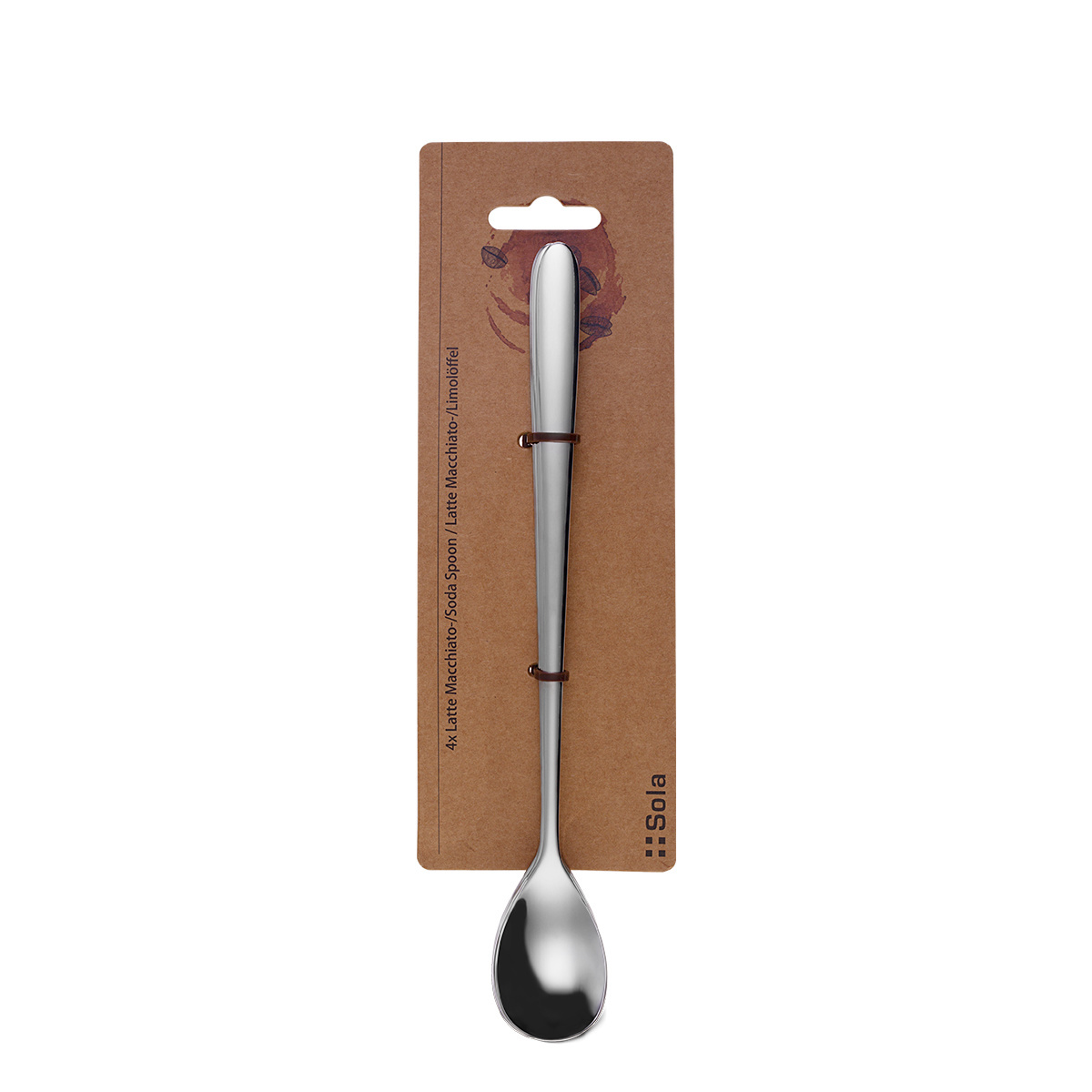 Cucchiaini da caffelatte set 4 pezzi - Alpha Organic