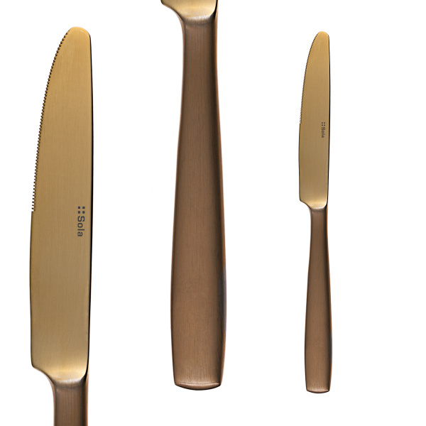 Set di posate 24 pezzi - Gaya All Satin oro