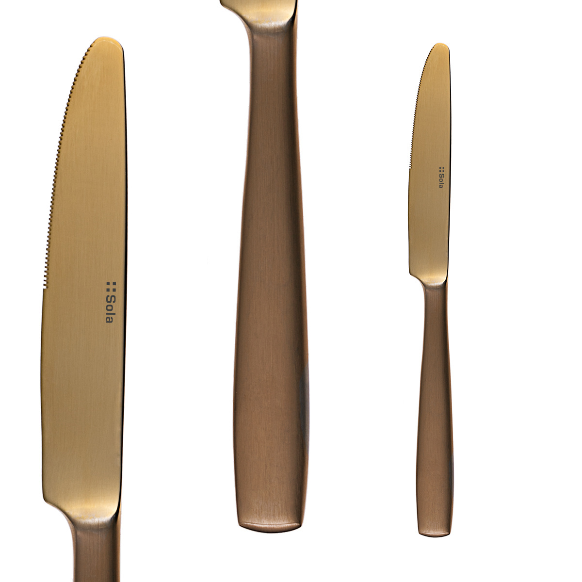 Set di posate 24 pezzi - Gaya All Satin oro