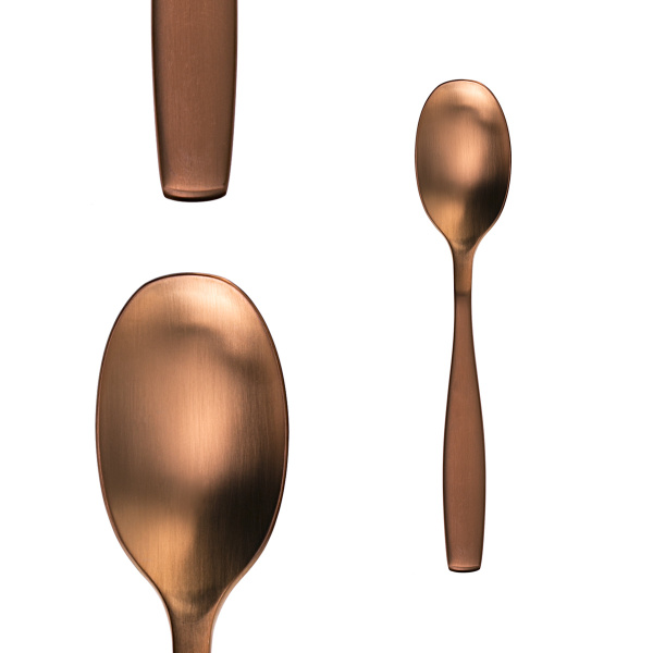 Cutlery Set 24 pcs – Gaya All Satin Copper–like