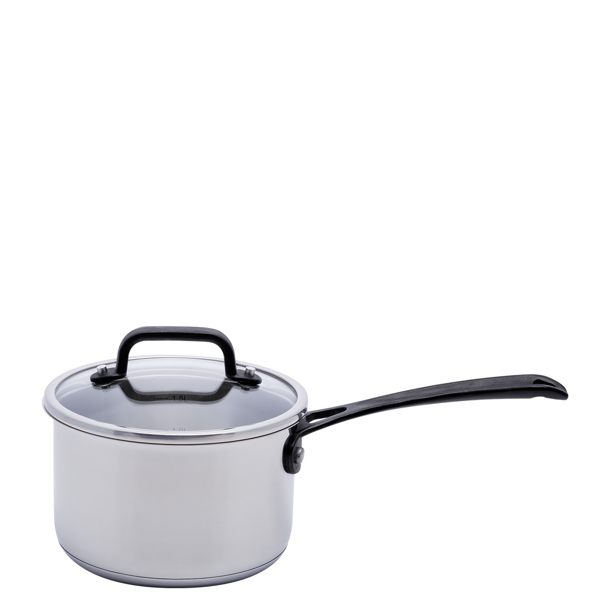 Orion Gaya 2,1 l saucepan with glass lid Premium Lunasol