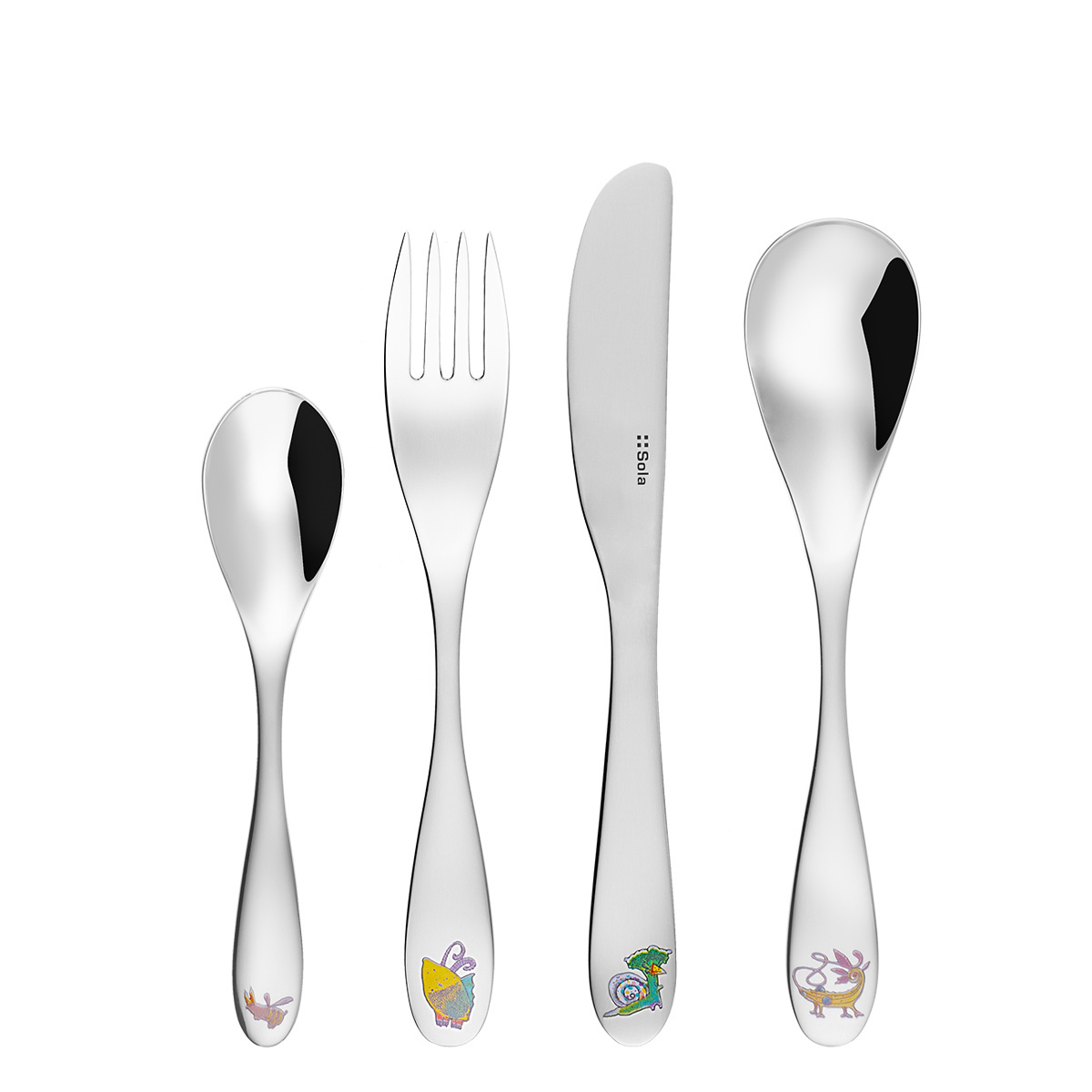 Set de couverts pour enfants 4 pcs - Fruitopia II.