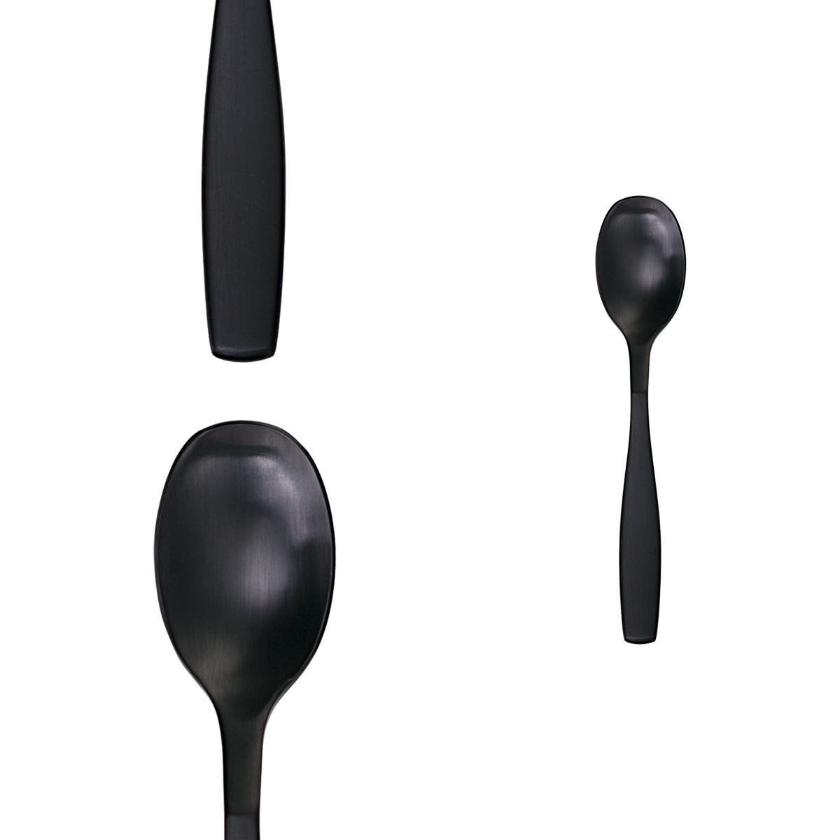 Set di posate 24 pezzi – Gaya PVD nero opaco