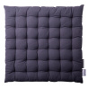 Chair cushion 40 x 40 x 4 cm steel gray — Basic Ambiente
