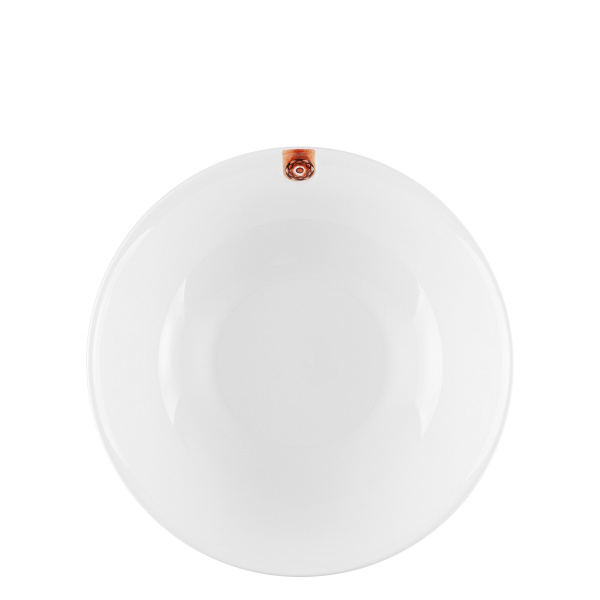 Piatto fondo Coupe con ornamento marrone 19,5 cm - Gaya RGB