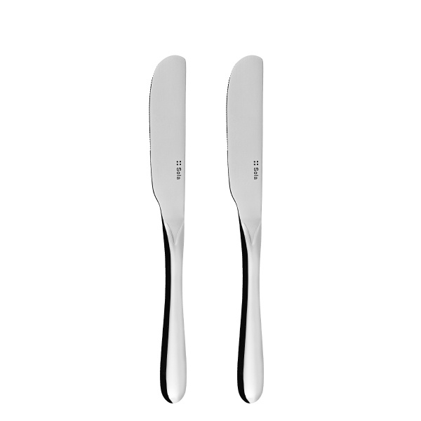 Buttermesser mit hohlem Griff 2-tlg. Set - Alpha Organic