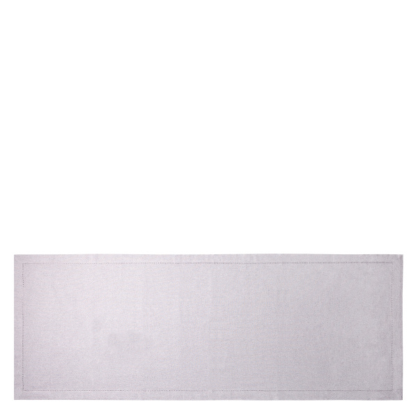 Runner da tavola in cotone grigio chiaro 50 x 140 cm – Basic Ambiente