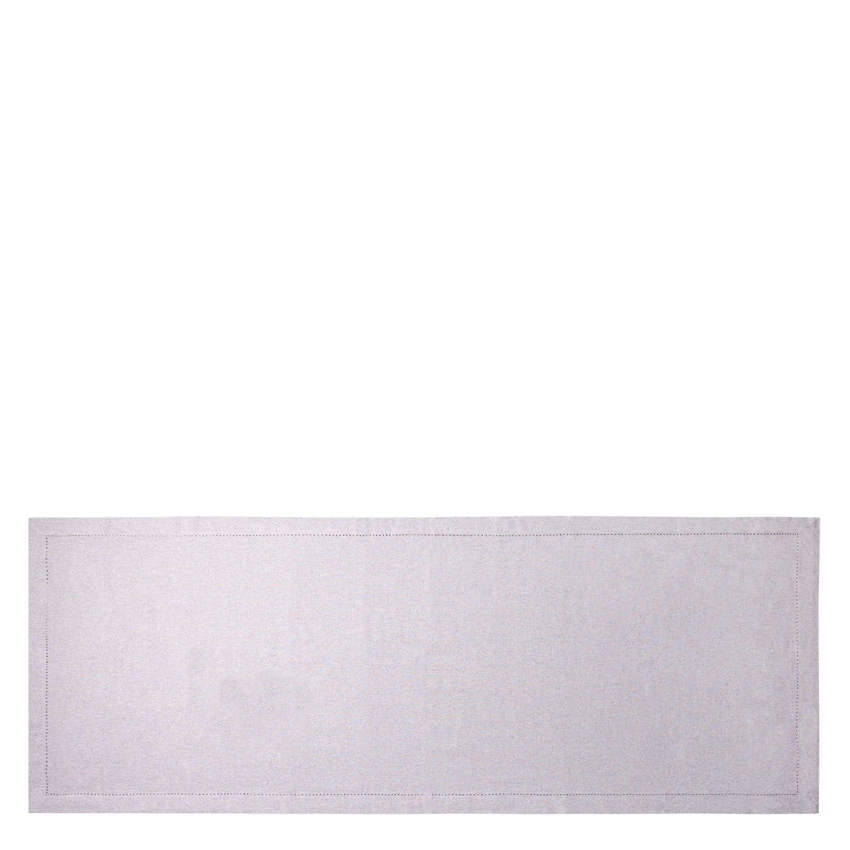 Light grey cotton table runner 50 x 140 cm – Basic Ambiente