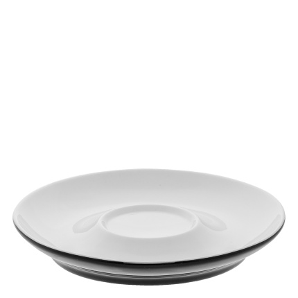 Teeuntertasse für eine Person 16,5 cm - RGB schwarz