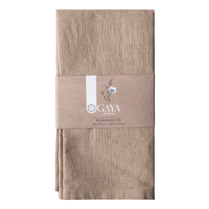 Bronze kitchen towel 50 x 70 cm 2 pcs - Gaya Ambiente