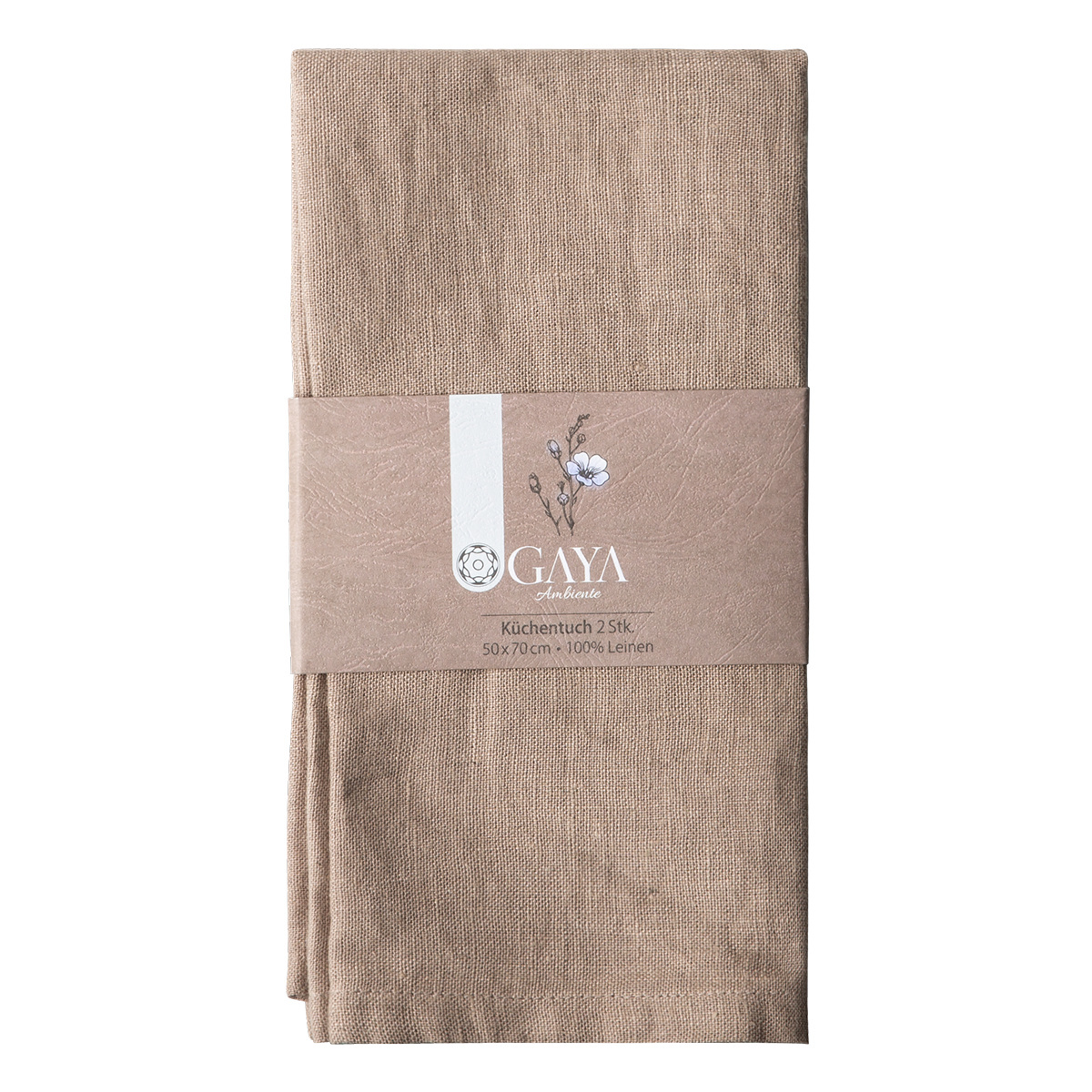 Strofinaccio da cucina bronzo 50 x 70 cm 2 pz - Gaya Ambiente