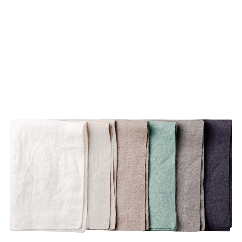 Bronzefarbene Leinen-Tischset 35 x 50 cm - Gaya Ambiente