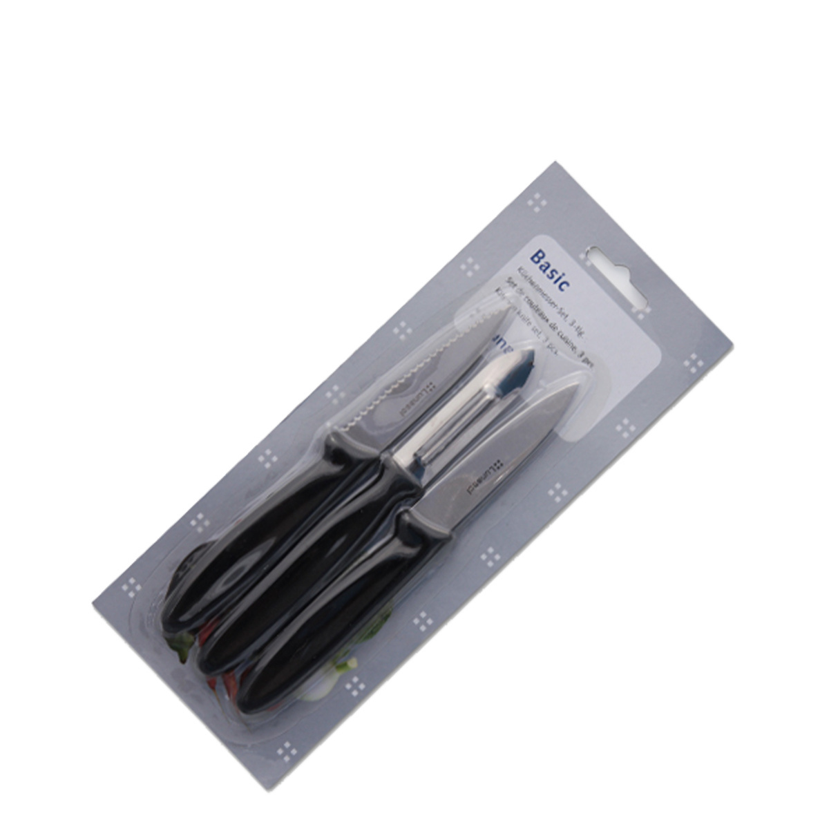 Set di coltelli da cucina 3 pezzi - Basic