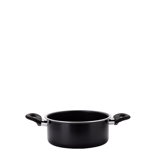 Casseruola con coperchio in vetro ø 20 cm - Venus Lunasol Induktion black