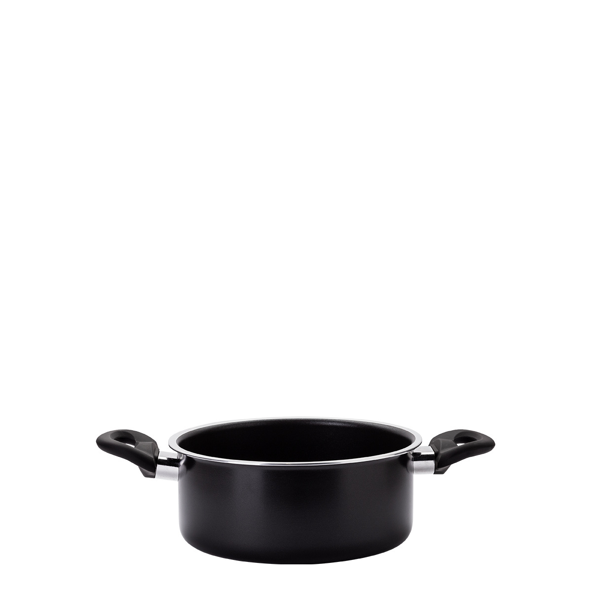 Kasserolle 20 cm mit Glasdeckel Venus Lunasol Induktion black