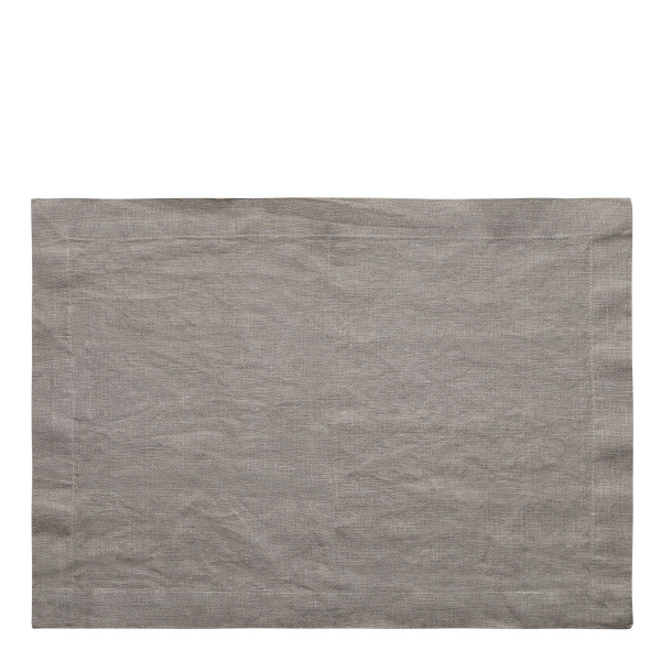Slate linen placemat 35 x 50 cm - Gaya Ambiente