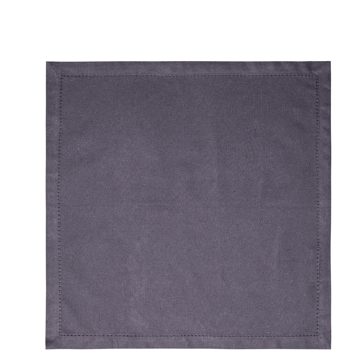 Steel grey cotton napkins 45 x 45 cm 2 pcs – Basic Ambiente