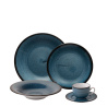 Set di porcellana blu 20 pezzi - Hotel Inn Chic color