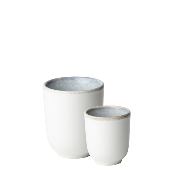 Set Tassen ohne Henkel 8-tlg. - Gaya Atelier Glacial Ice