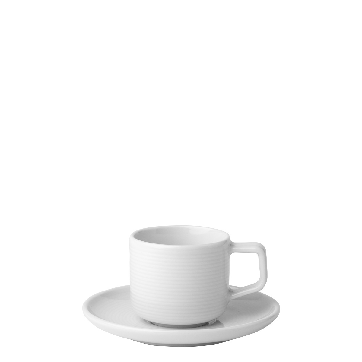 Mocca set U-Coupe 8 pieces. BASIC Chic U-Coupe Relief Lunasol