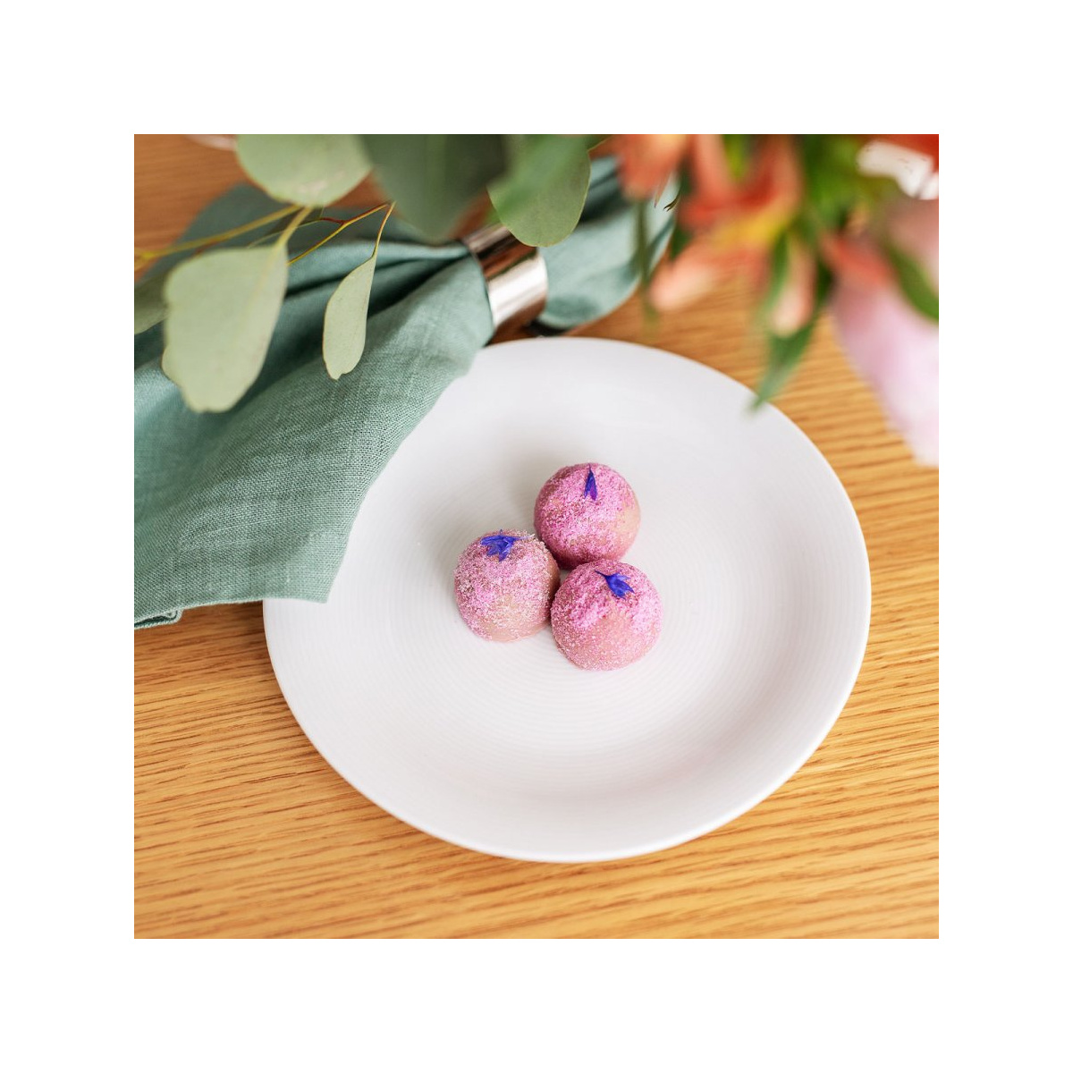 Dessert plate 21 cm set of 4 - Basic Chic