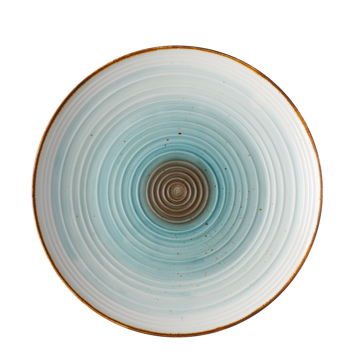 Piatto piano Gaya Coupe Spiral Rustico 28 cm