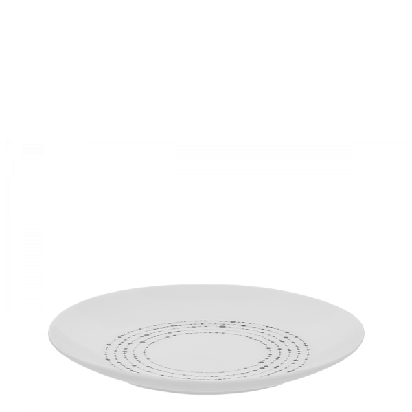 Dessert plate 20.5 cm set of 4 - Basic Dots