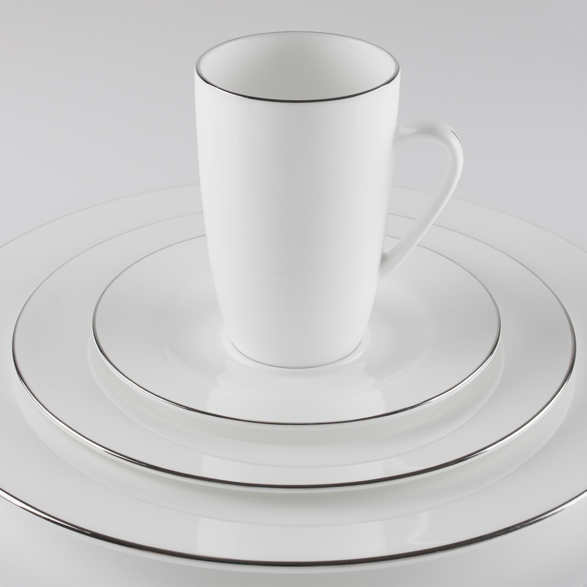 Porcelain set 52 pcs - Premium Platinum Line