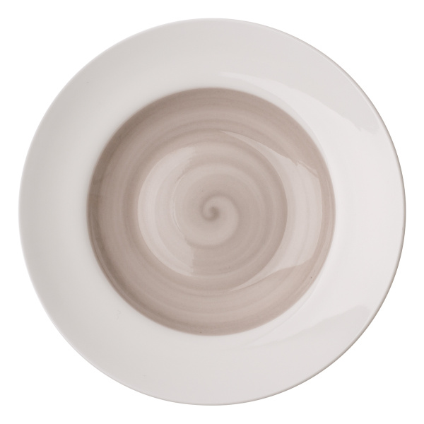 Grand Hotel Premium color - Pastateller 25 cm rocca / weiss aussen