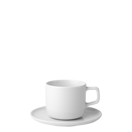 Kaffee Set U-Coupe 8-tlg. BASIC Chic U-Coupe Relief Lunasol