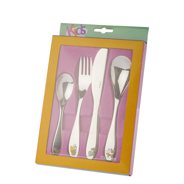 Set di posate per bambini 4 pezzi - Fruitopia II.