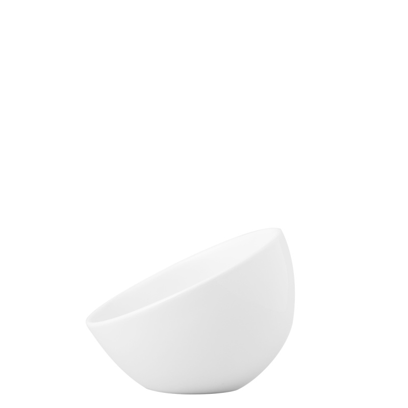Weiße Schale Flow Eco – 14 cm
