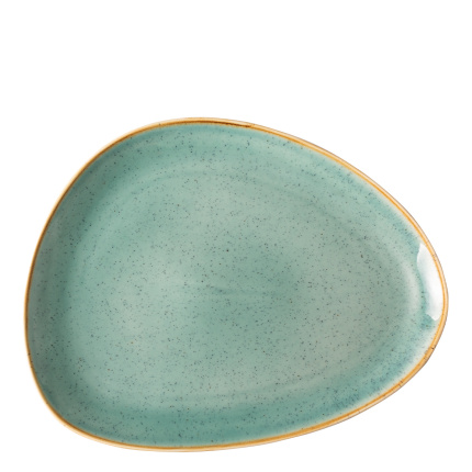 Triangle Sand plate turquoise 30,5 x 24,2 cm – Gaya