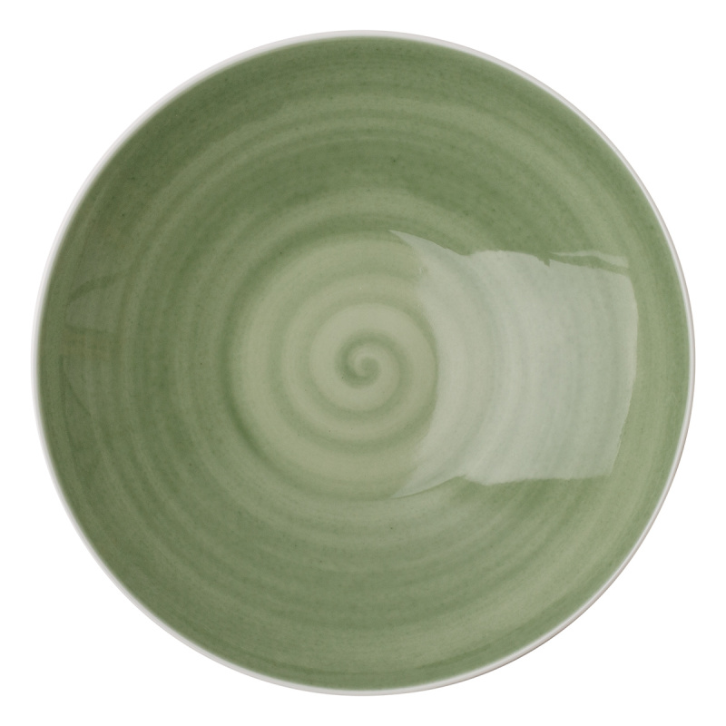Teller tief olive/weiss ø24 cm - Grand Hotel Premium color