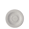 Soucoupe à café 15,5 cm — Gaya Atelier light grey speckled